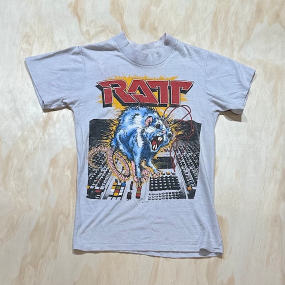 VTG 1984 RARE Ratt N Roll Out Of The Cellar Mikey… - image 1