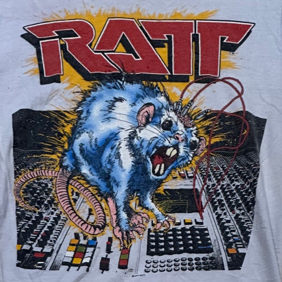 VTG 1984 RARE Ratt N Roll Out Of The Cellar Mikey… - image 2