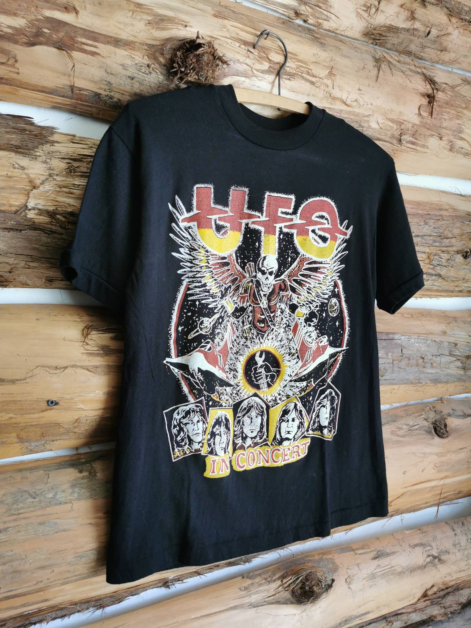 VTG 1980s RARE Bootleg UFO Concert T-Shirt 'Wild Willing | Etsy