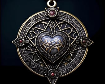 Amuleto dell'amore: attrae la vera felicità, un romanticismo duraturo. Download digitale