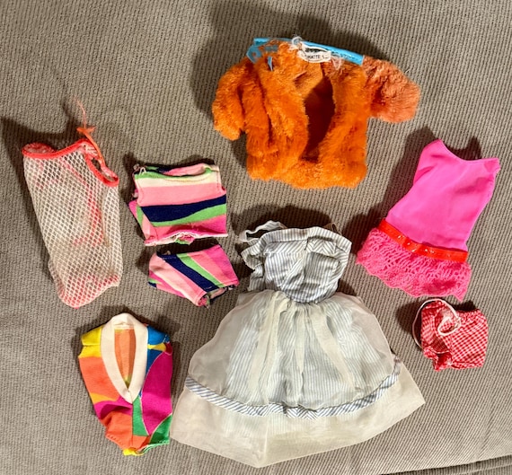 1960s original Barbie and friends clothes