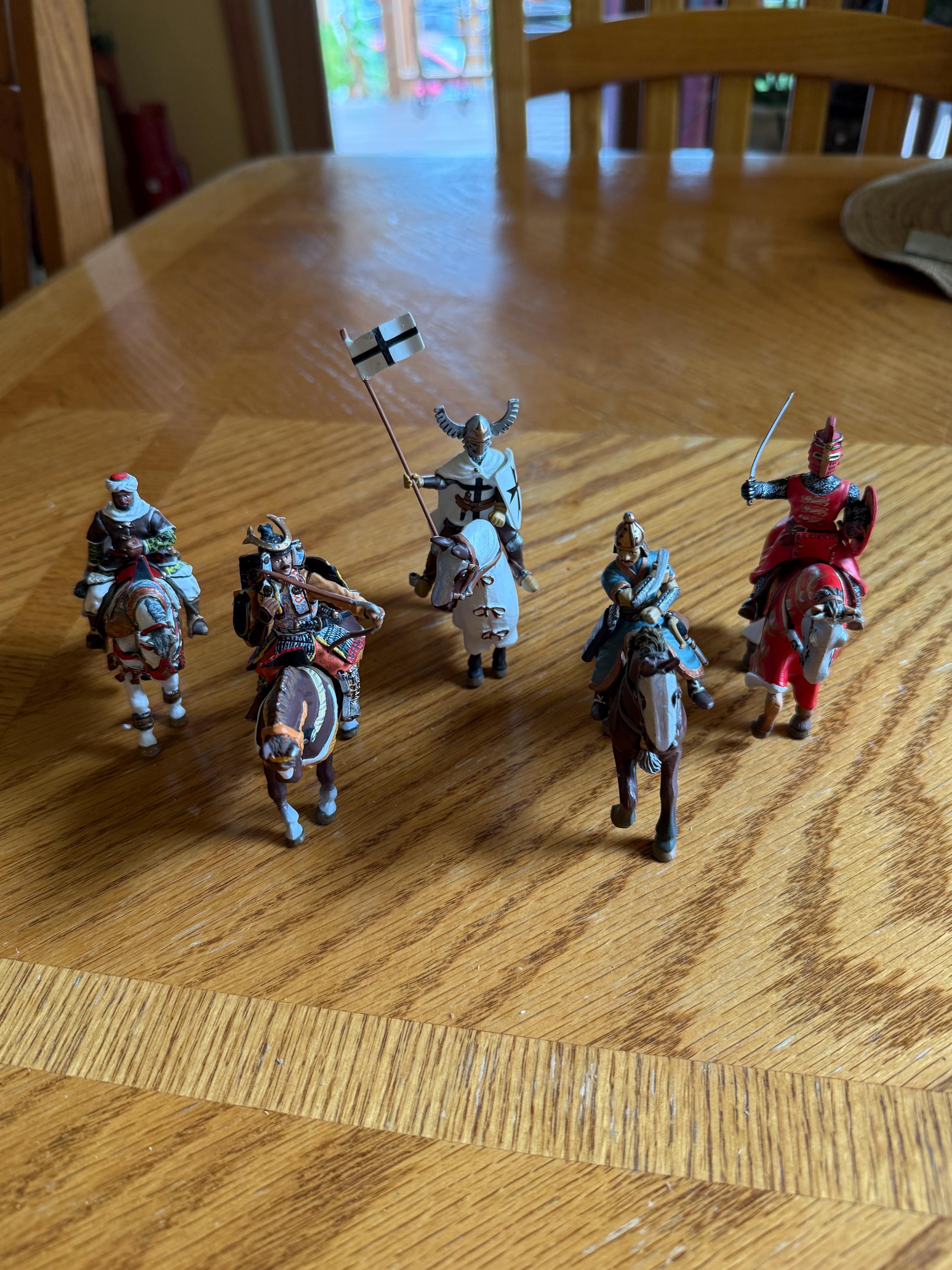 珍品】ピューター製 錫 中世騎士 甲冑 メタルフィギュア ミニチュア 20