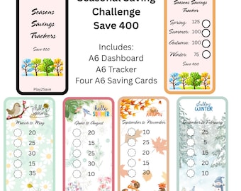 Seasonal Saving Challenge to Save 400