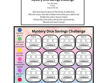 A5 Mystery Save Dice Challenge