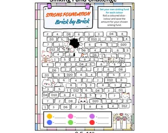 Défi mystère « Lancer et économiser » (page entière, 21,6 x 27,9 cm) / Gestion budgétaire