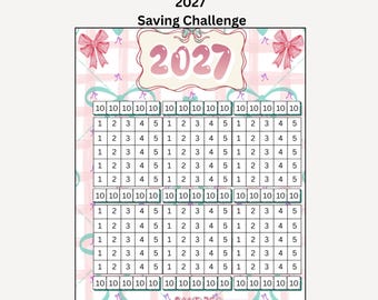 Save 750 Saving Tracker / Challenge