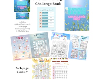 Downloadable Summer Saving Challenge Book for All Budgets
