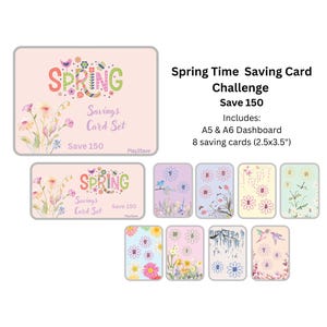 Spring Time Saving Card Set for all budgets / Save 150