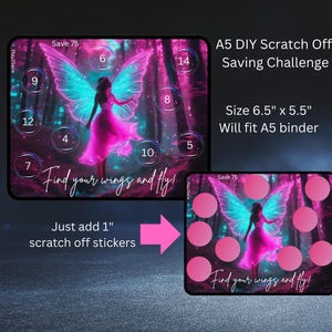A5 DIY Scratch and Save 75 Challenge