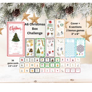 A6 Christmas Box Challenge for All Budgets