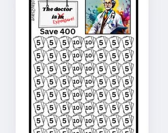 Full Page Medical Saving Challenge Save 400