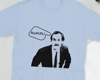 Fawlty Towers T Shirt Basil Fawlty Towers Gift British Gifts Fawlty Towers TV Show Fawlty&#39;s Hotel Shirt John Cleese Basil Fawlty Gifts