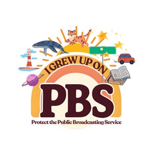 Protect PBS Digital Art: Defund Trump, Support Public Television (PNG Downloads)
