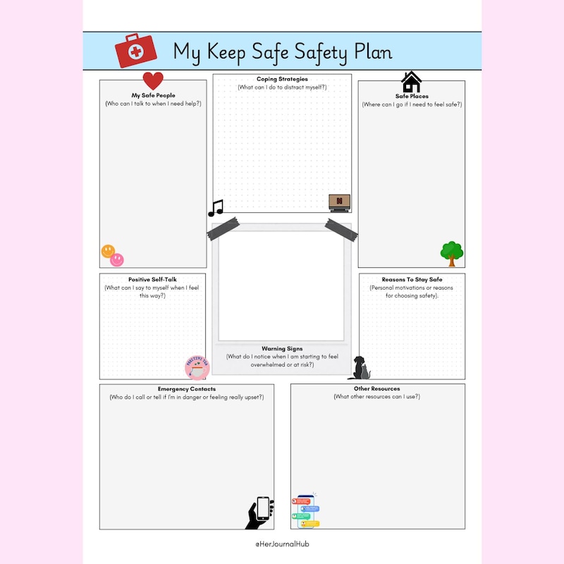 Kids Planning Worksheet - Etsy