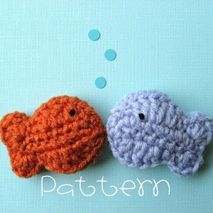 PATTERN PDF Little Fish Crochet image 1