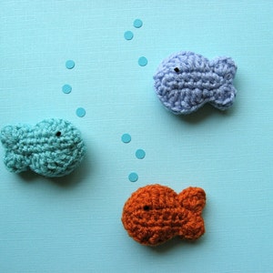 PATTERN PDF Little Fish Crochet image 2