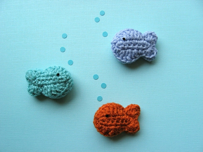 PATTERN PDF Little Fish Crochet image 2