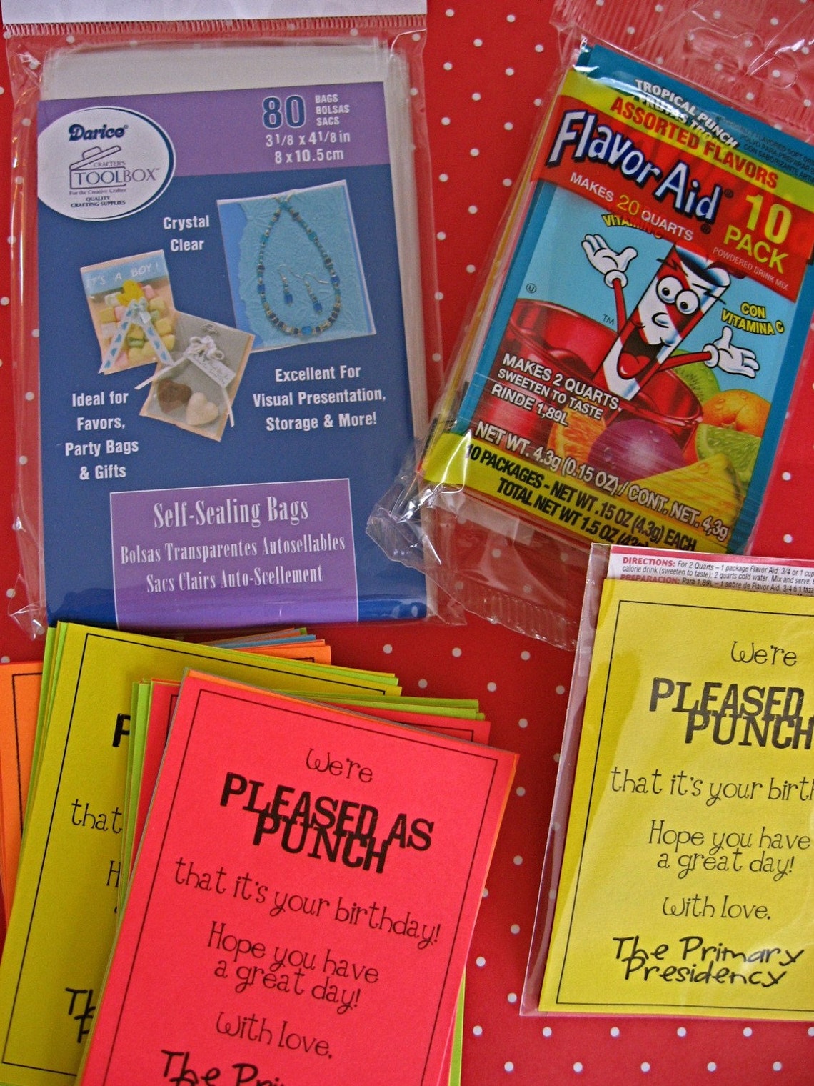 Printable- PDF- Pleased as Punch- LDS Primary Birthday Gift Idea - Etsy