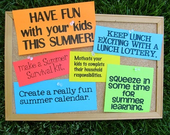 TUTORIAL- PDF- Have Fun With Your Kids This Summer- Summer Survival Guide for Moms