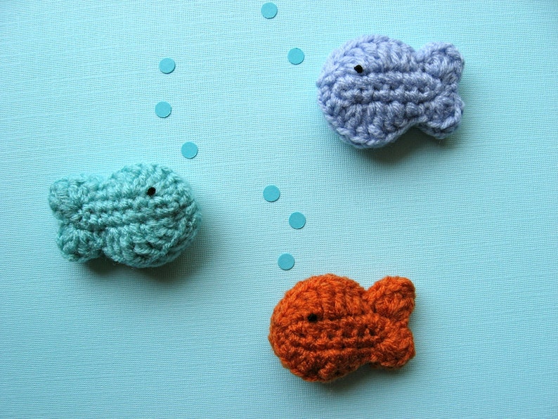 PATTERN PDF Little Fish Crochet image 5