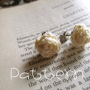 PATTERN- PDF- Tiny Rosettes- Crochet