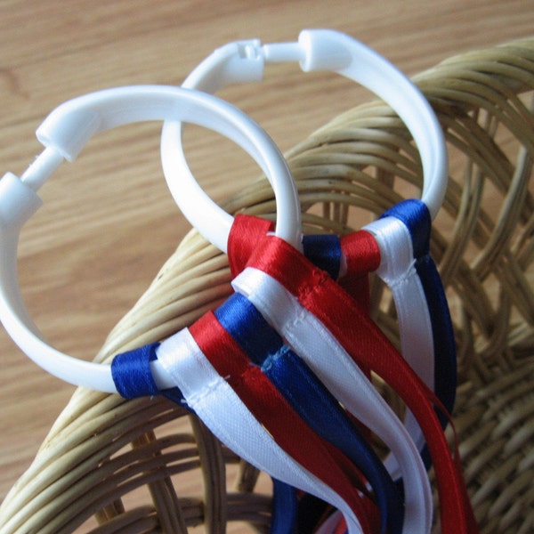 Set of 2- Parade Ribbon Rings