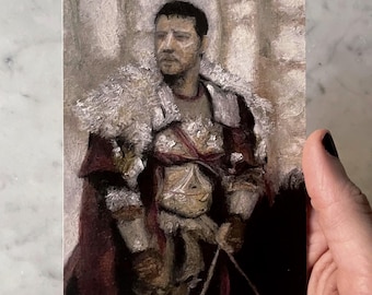 General Maximus (Gladiator) - 4”x5.3” Fine Art Giclée Print