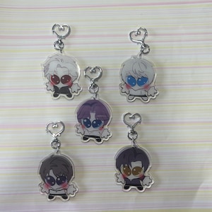 Love And Deepspace acrylic keychains