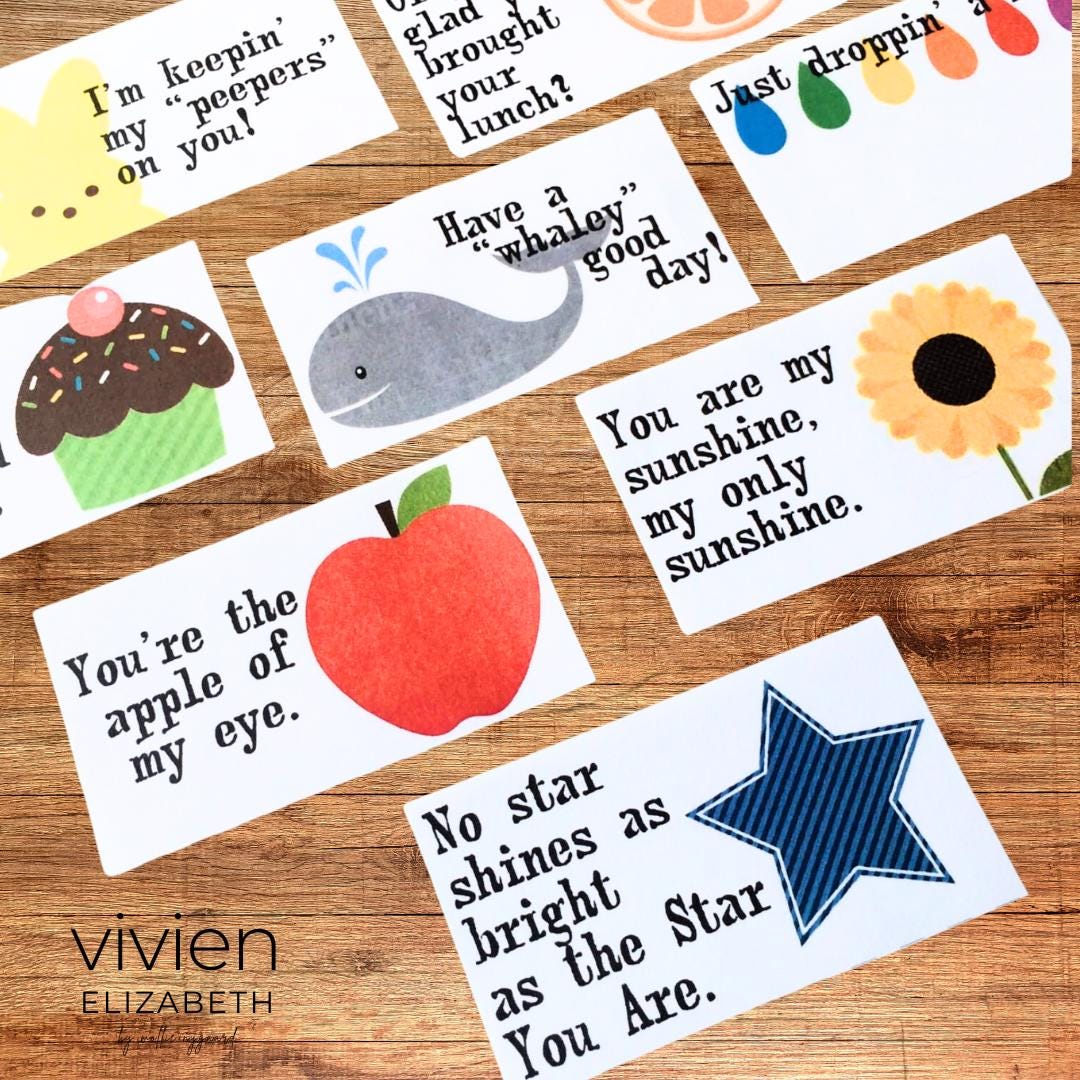 Love Notes Printable by Vivien Elizabeth - Digital Pdf | Great Day ...