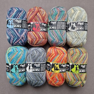 Filato per calze Opal Showbiz a 4 capi, 100 g/425 m