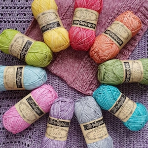 Scheepjes Stone Washed (50g/130m, cotton-acrylic blend)