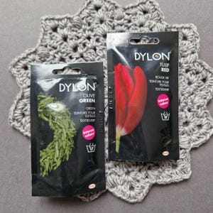 Dylon fabric dye for hand use