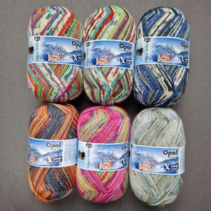Opal XLarge Frosty Ice 8-ply sock yarn, 150g/320m