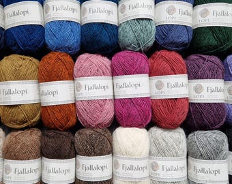 Istex Fjallalopi yarn (100% Icelandic wool, 50g/150m)
