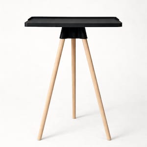 Indoor Cycling Desk: Laptop Stand, Maine Oak Legs, Home Gym image 10