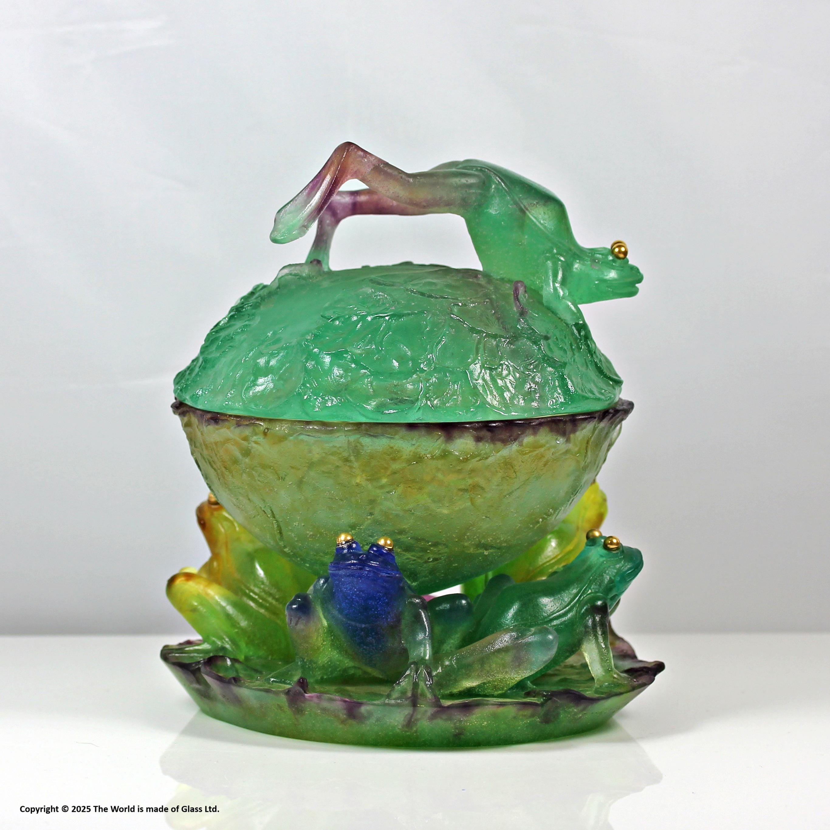 Daum Pate De Verre Bowl - Etsy