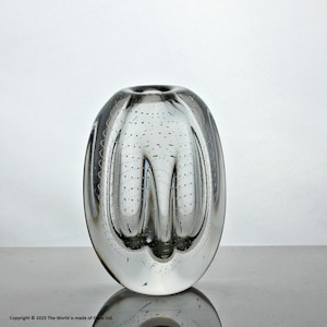 Floris Meydam for Leerdam, Beukenootje controlled bubble vase