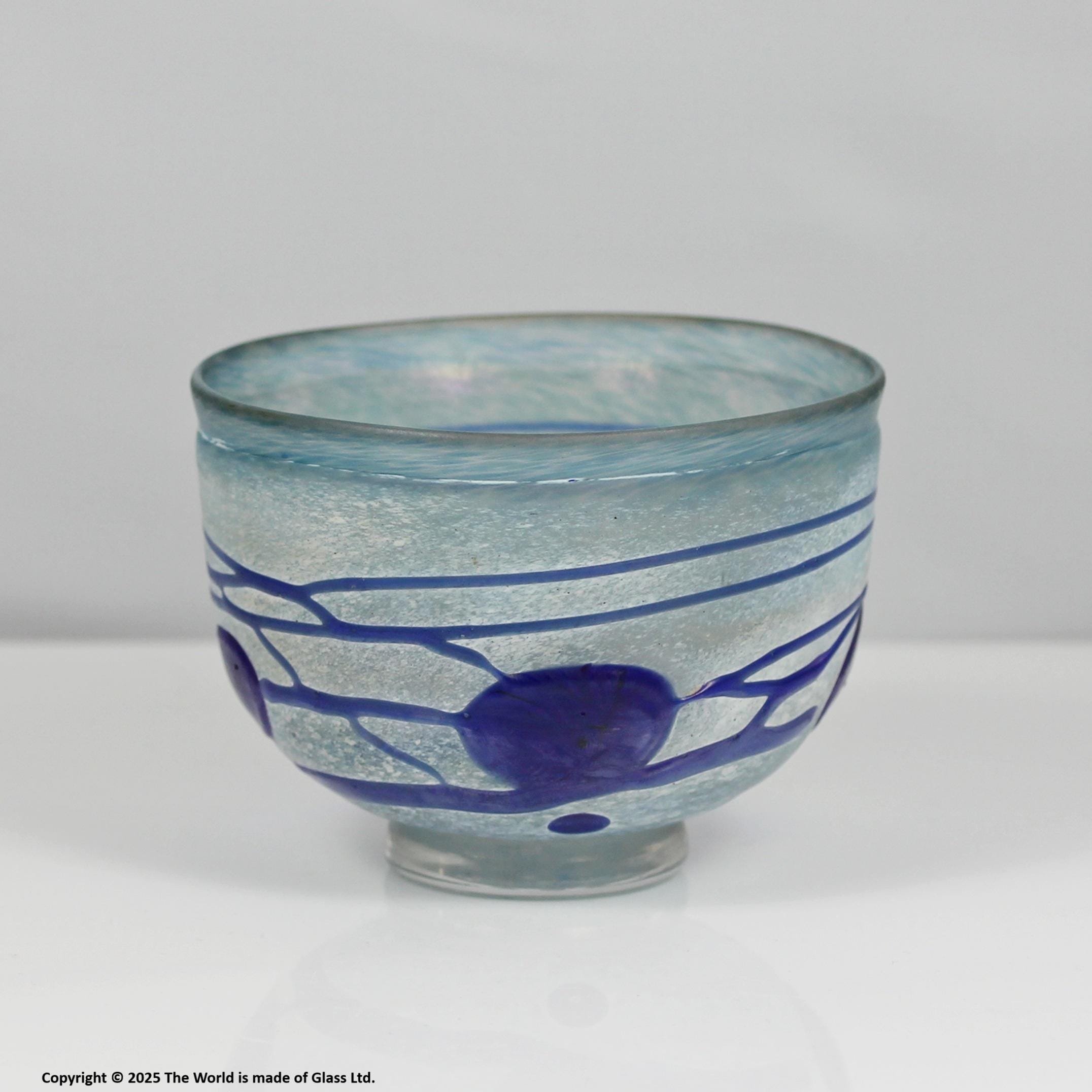 Bertil Vallien for Kosta Boda Small Blue Galaxy Bowl - Etsy Denmark