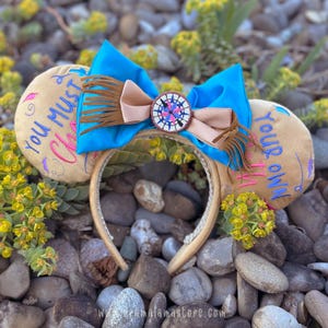 Pocahontas Inspired Mouse Ears – “Choose your Own Path Edition”