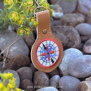 Pocahontas Inspired Keychain Charm – “Compass”