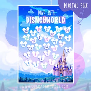 Calendario del conto alla rovescia per il Castello di Cenerentola – Tracker di eventi ispirato alla Disney