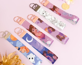Hercules Wrist Lanyard – Disney Inspired Keychain Wristlet – Key Strap