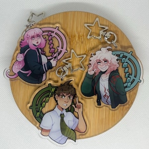 Danganronpa SDR2 Keychains