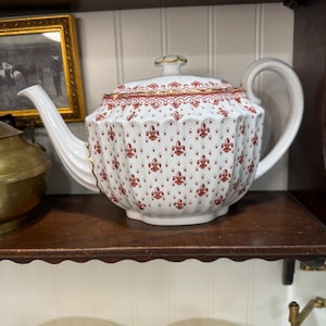 Fleur De Lys Red Spode - Etsy