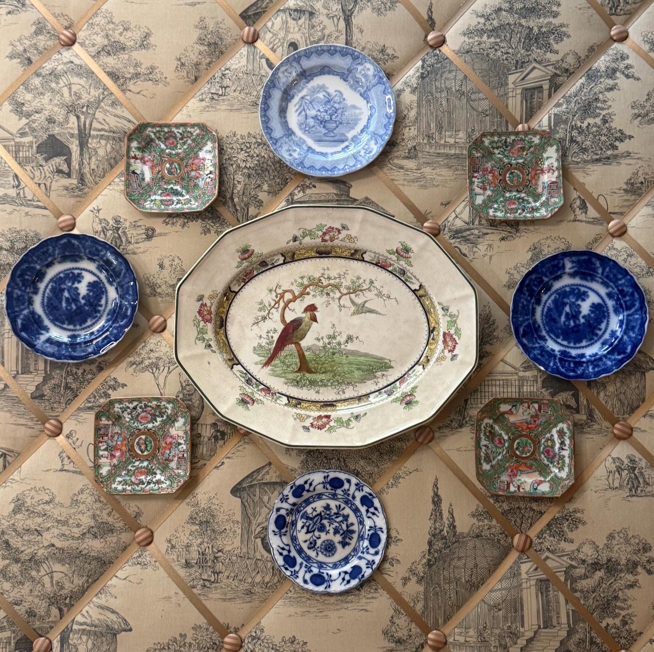 Antique Rose Medallion China Set - Etsy Antique Rose Medallion China Set - Etsy