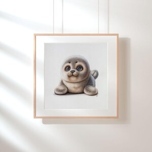 Seal Digital Print