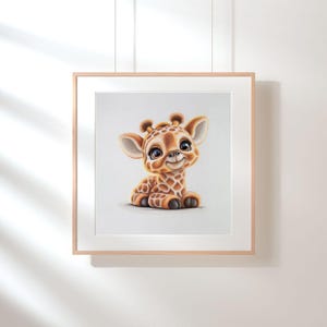 Giraffe Digital Print
