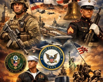 New Release: U.S. Military 250th Anniversary Pen Blanks – Army, Navy & Marines