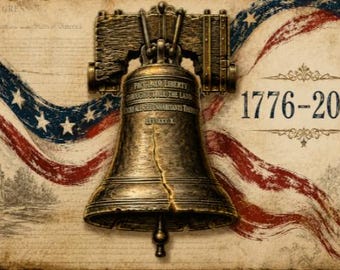 Proclaim Liberty 1776–2026 Pen Blank, America 250th Anniversary Alumilite Resin Blank, Patriotic Pen Turning Blank, Sierra Bolt Action