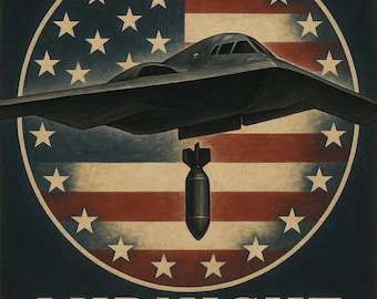 Operation Midnight Hammer - Honor the Strike. Carry the Legacy - Bolt Pen Blank